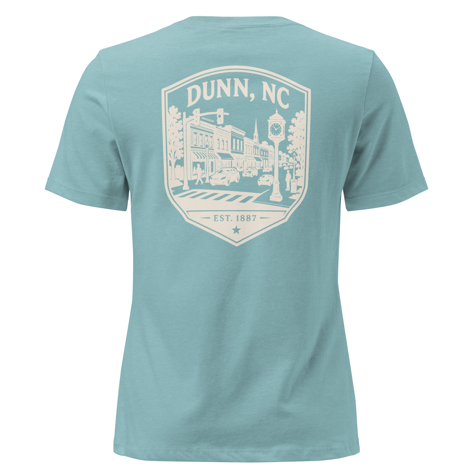 Dunn NC - Downtown- Women's Relaxed T-Shirt