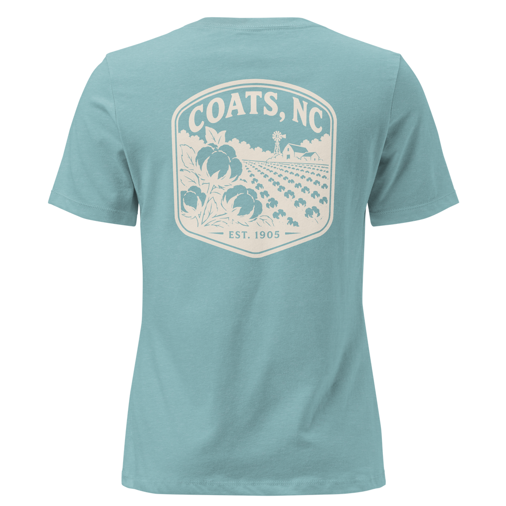 Coats NC - Cotton Farm- Women's Relaxed T-Shirt