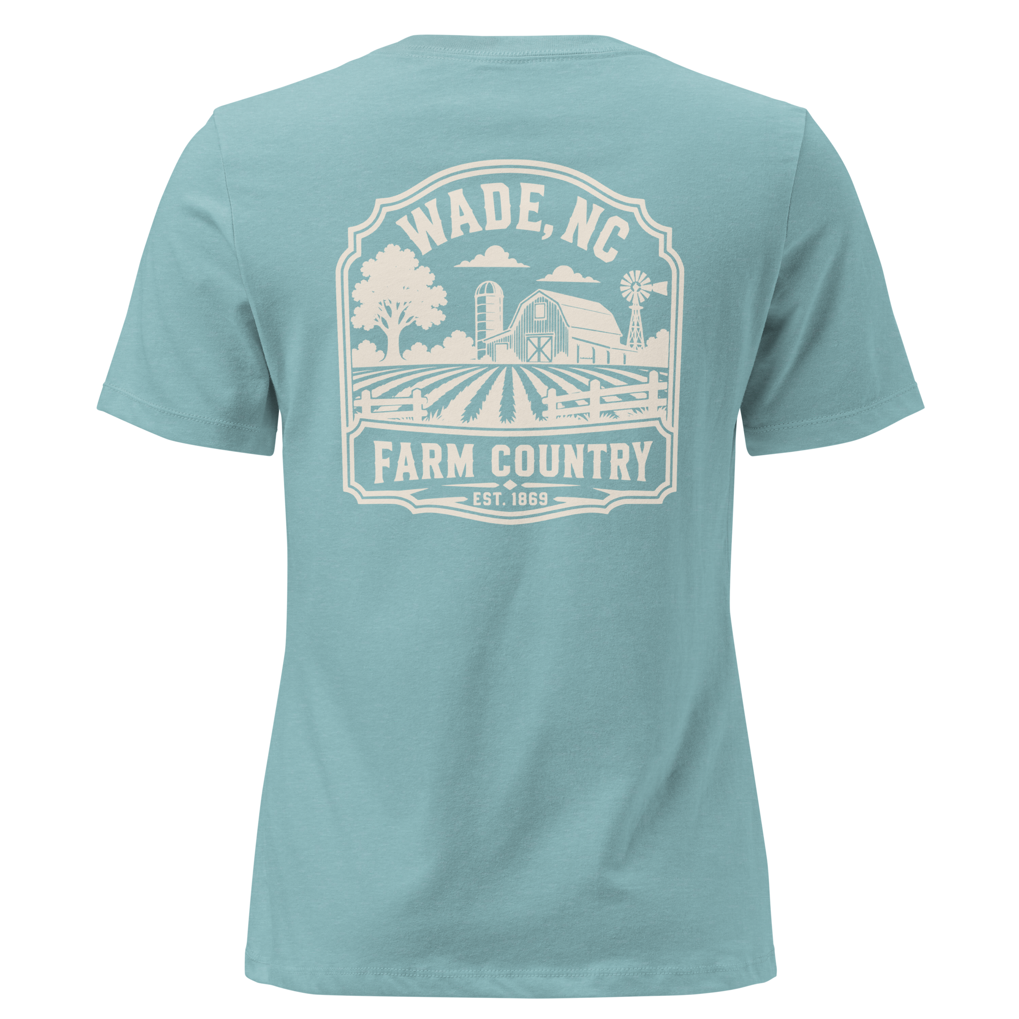 Wade NC - Farm Country- Women's Relaxed T-Shirt