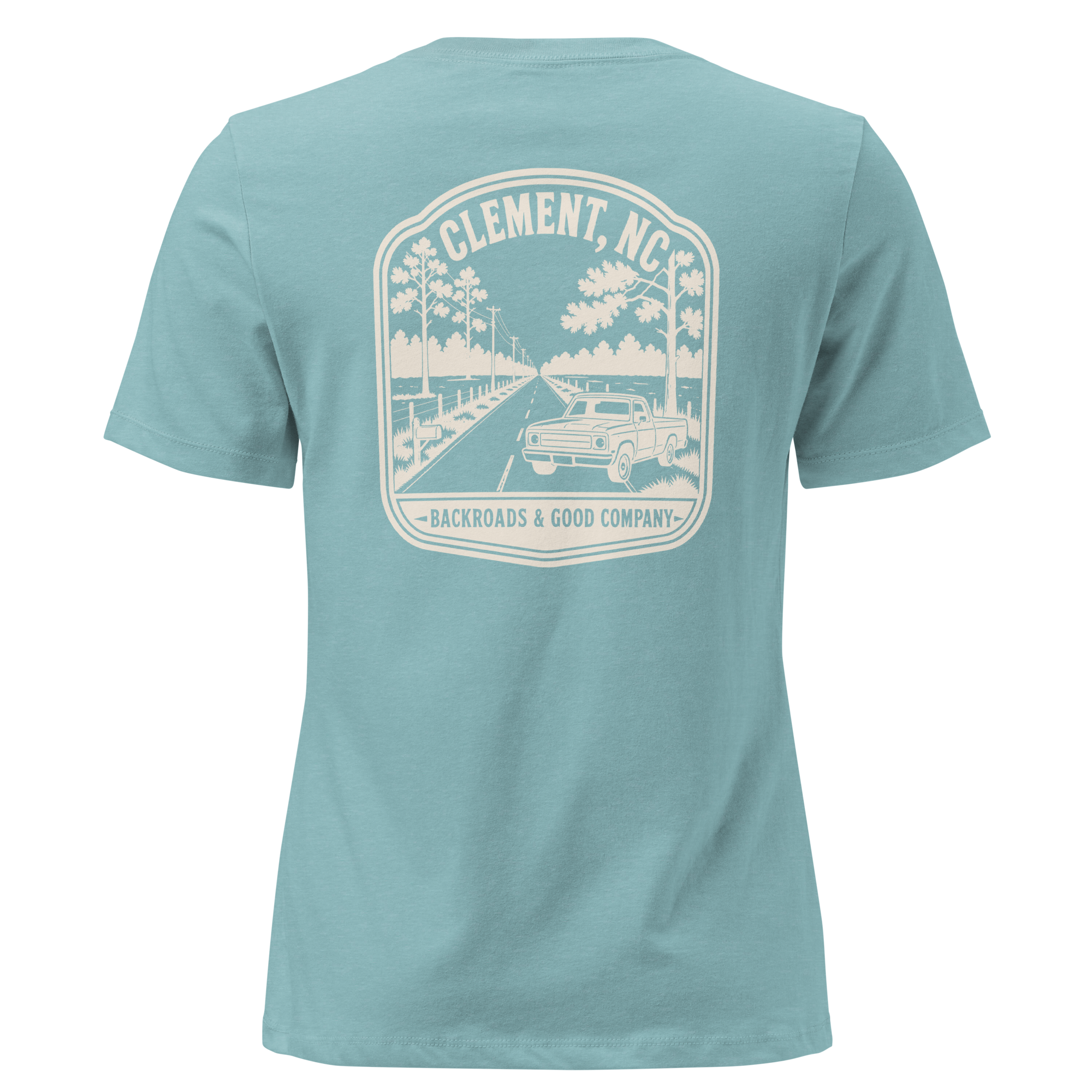 Clement NC - Country Roads- Women's Relaxed T-Shirt