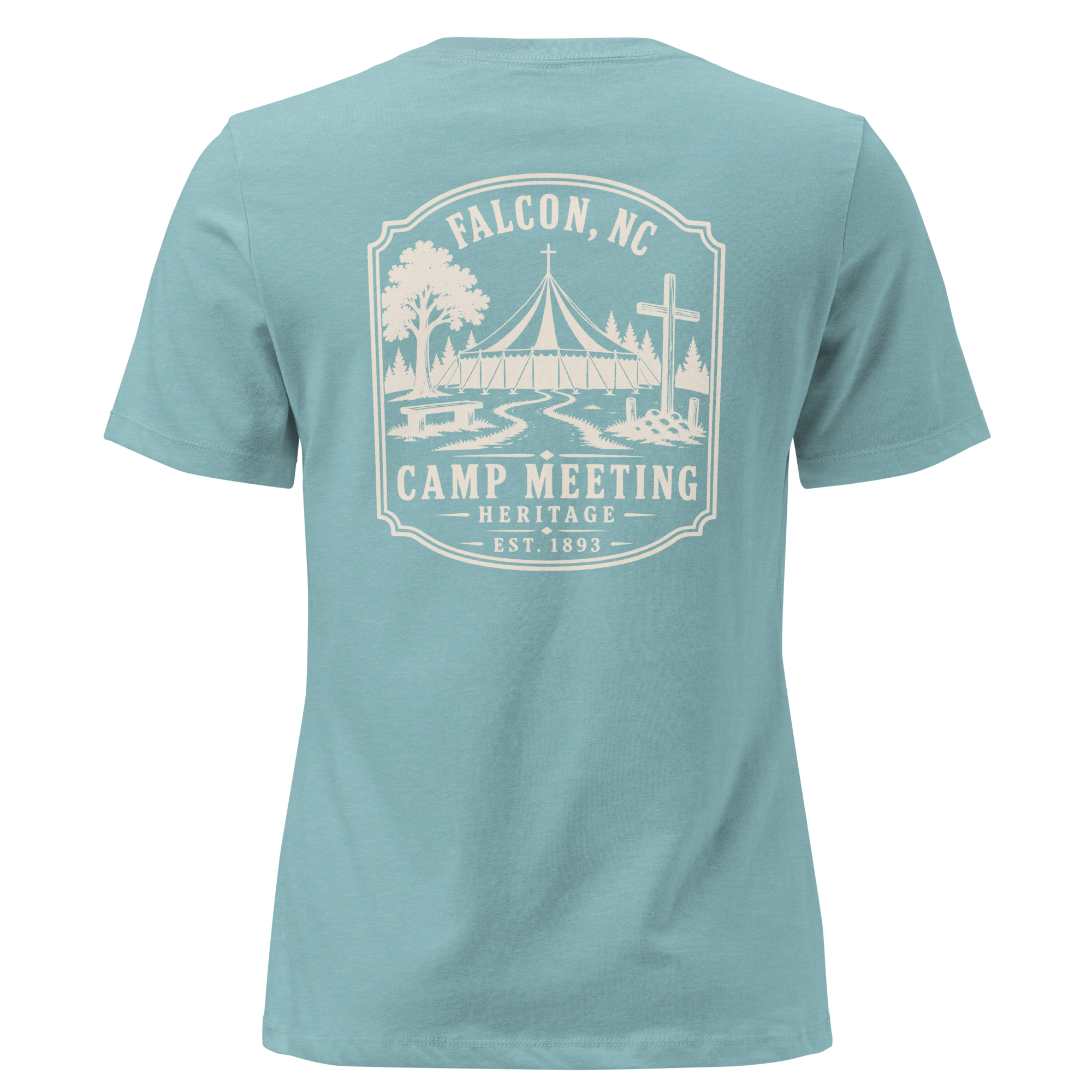 Falcon NC - Camp Meeting- Women's Relaxed T-Shirt