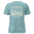 Godwin NC - Railroad Town- Women's Relaxed T-Shirt