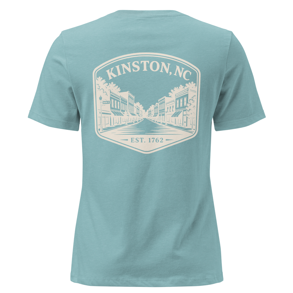 Kinston NC - Downtown Kinston- Women's Relaxed T-Shirt