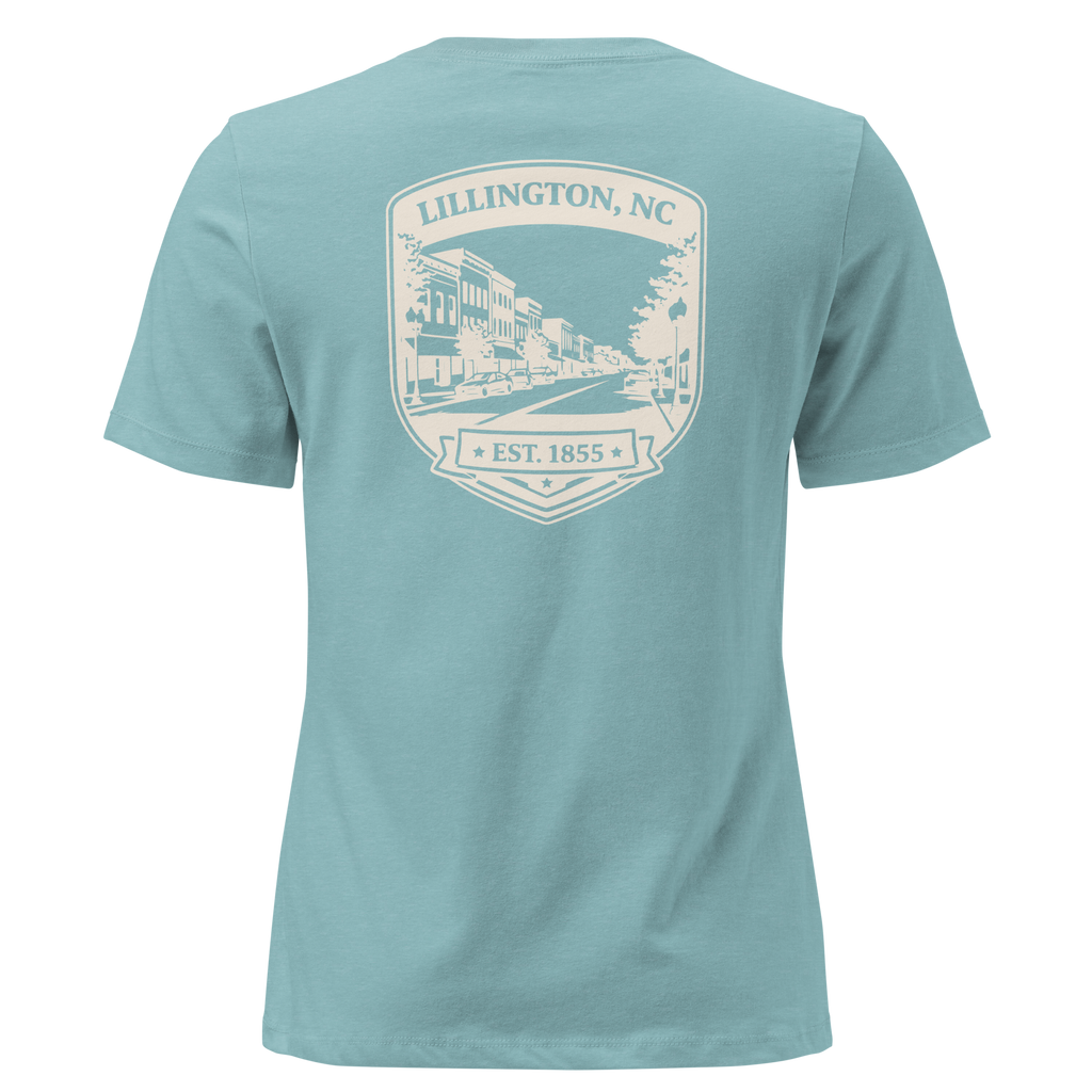 Lillington NC - Downtown- Women's Relaxed T-Shirt