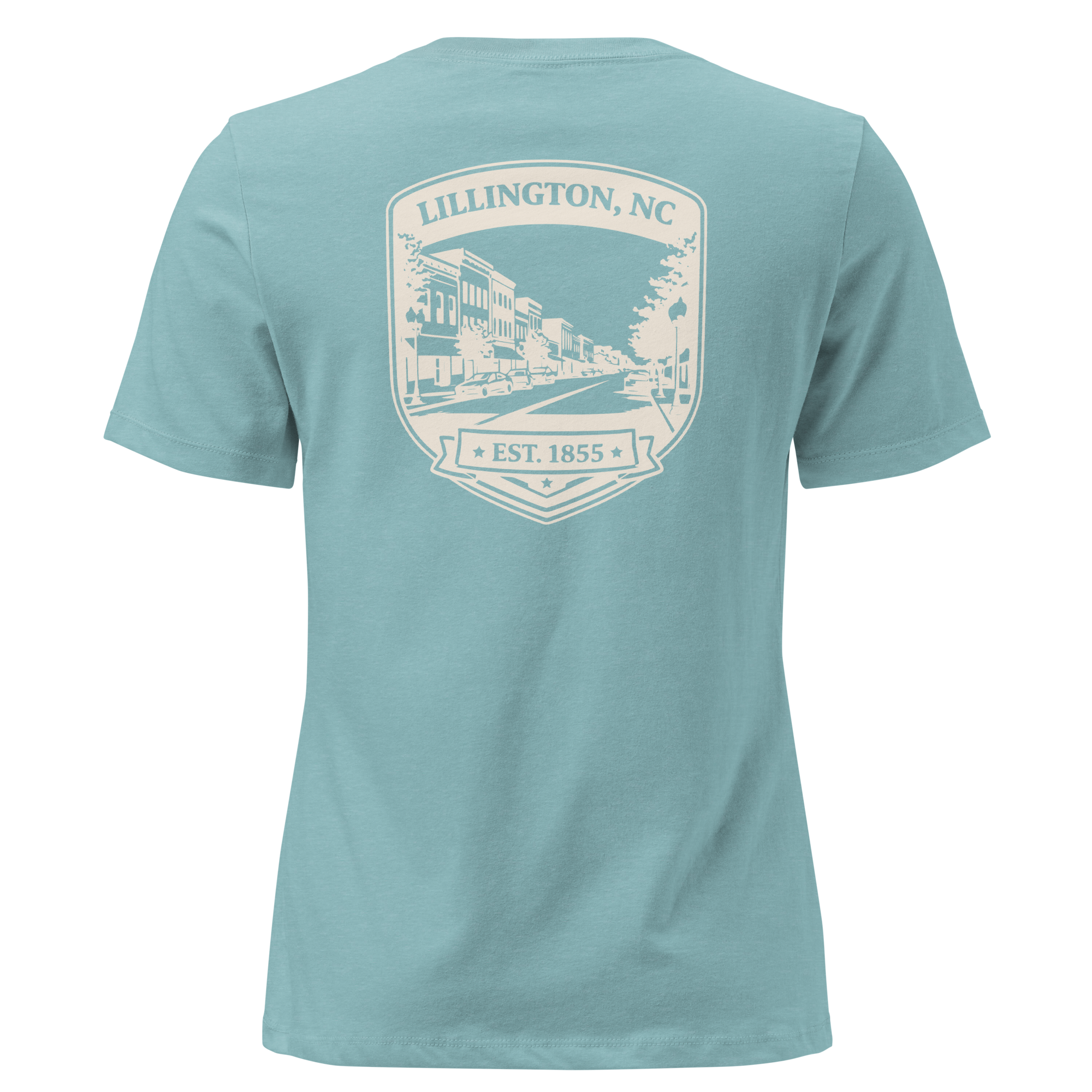 Lillington NC - Downtown- Women's Relaxed T-Shirt