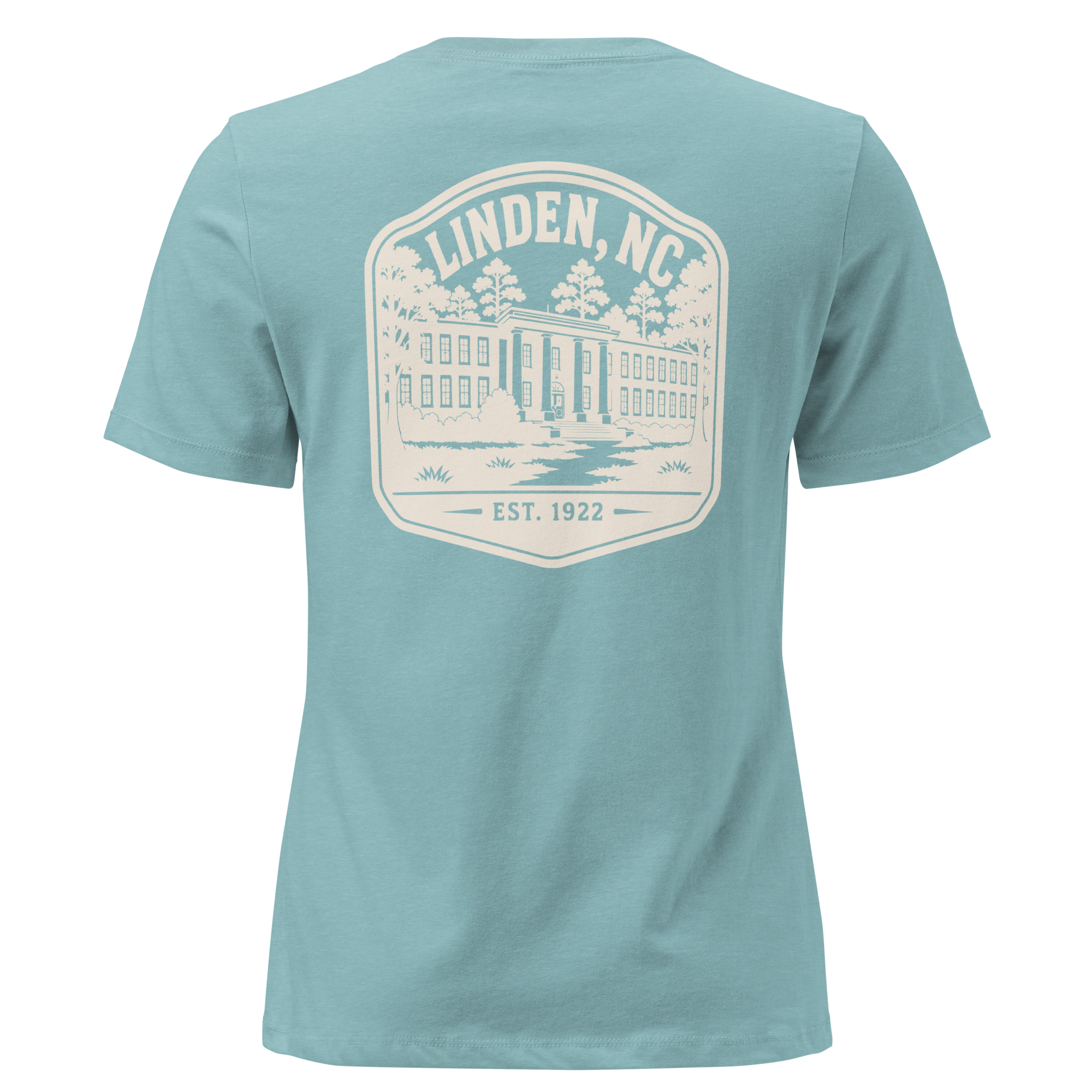 Linden NC - Old Linden School- Women's Relaxed T-Shirt