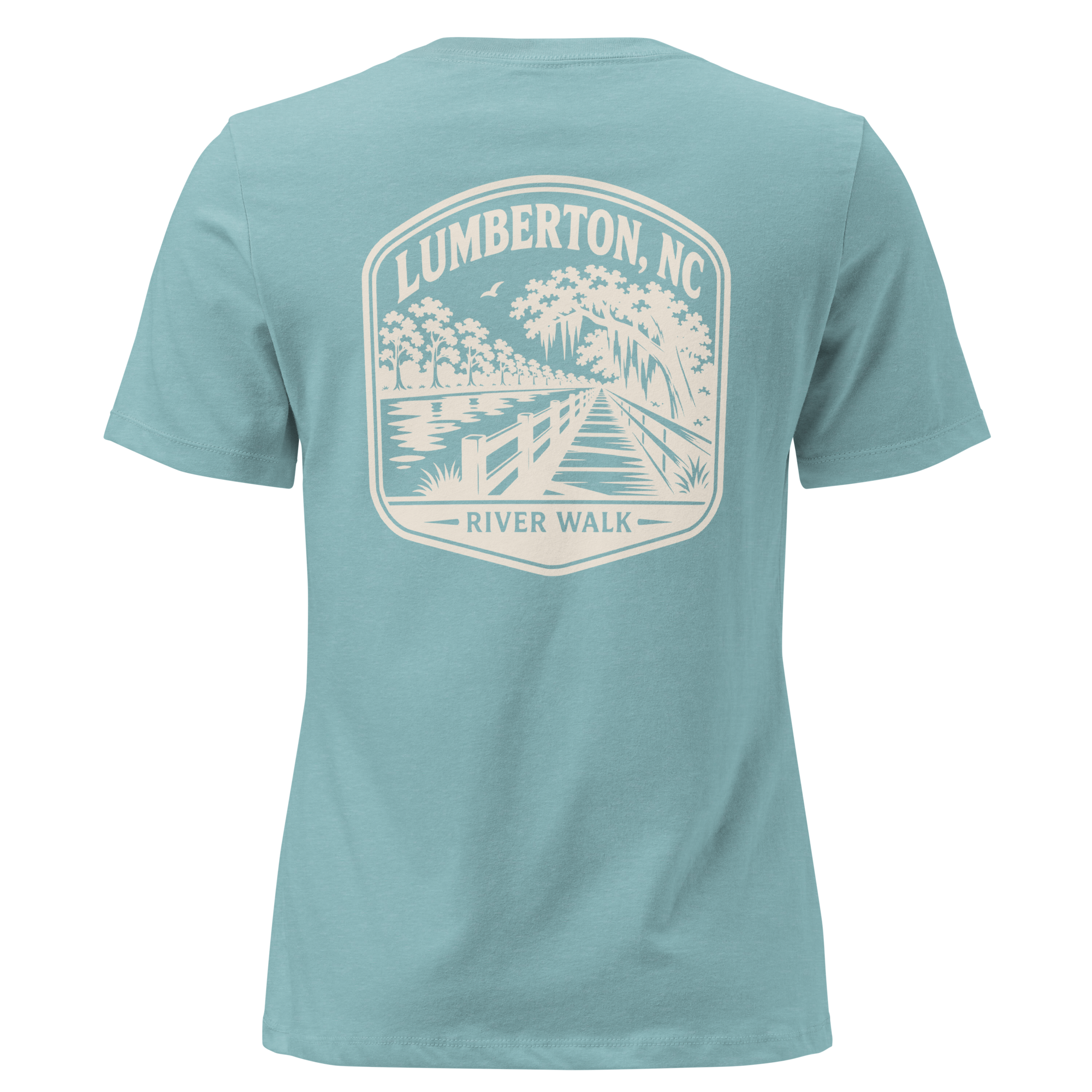 Lumberton NC - The Riverwalk- Women's Relaxed T-Shirt