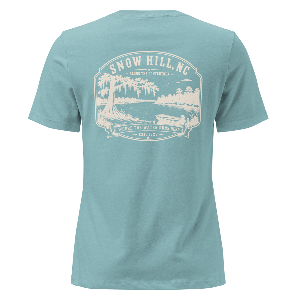 Snow Hill, NC - Along the Contentnea - Women's Relaxed T-Shirt
