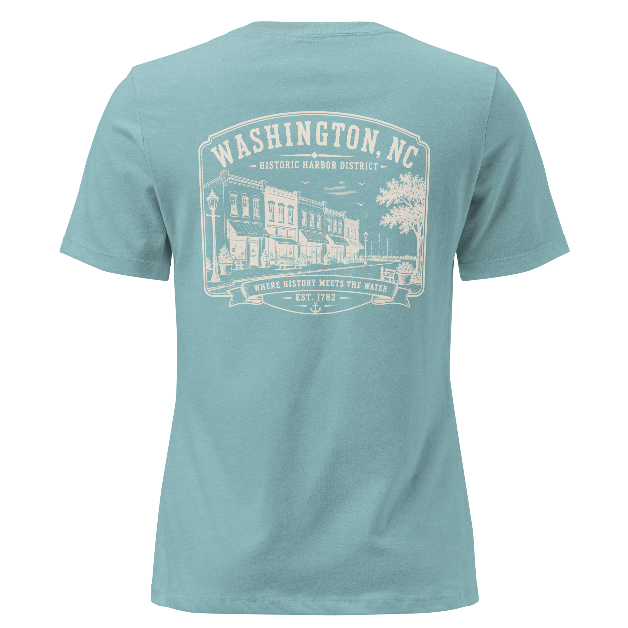 Washington, NC - Downtown - Women's Relaxed T-Shirt