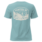 Sanford NC - Railroad Roots - Women's Relaxed T-Shirt