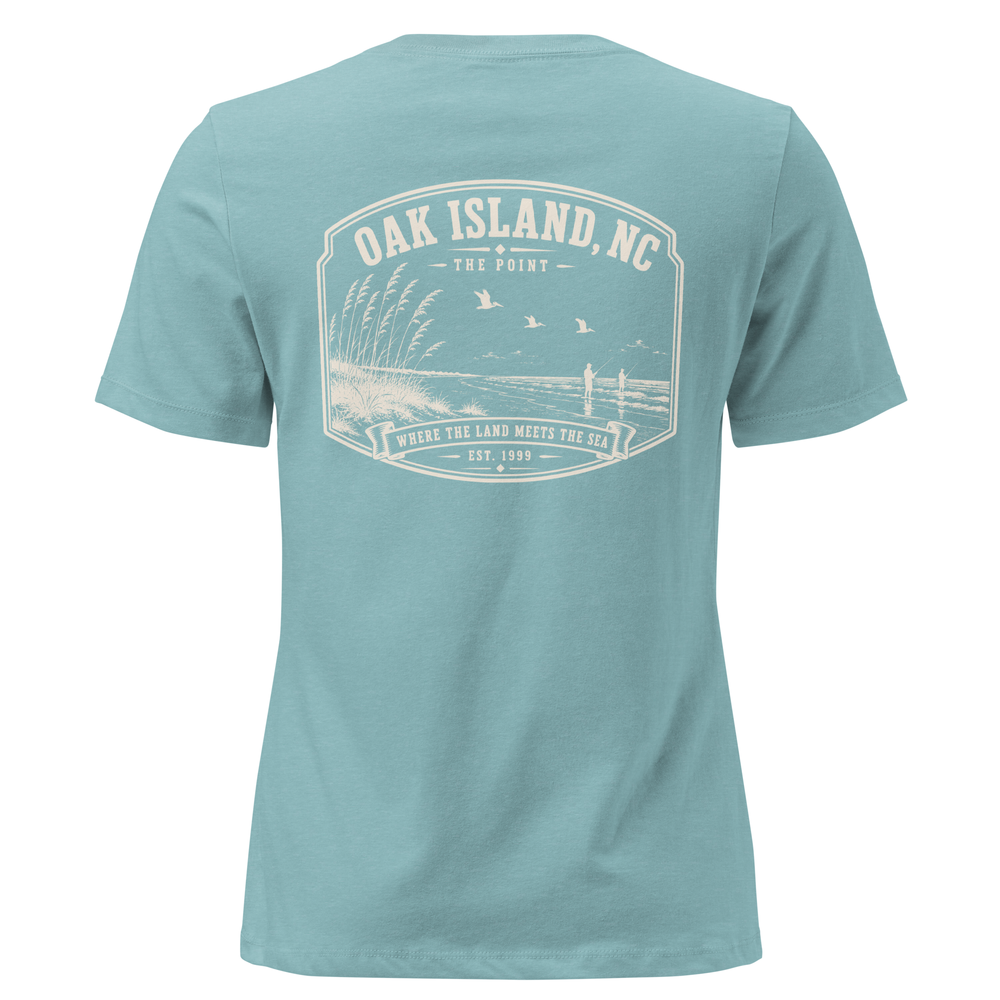 Oak Island, NC - The Point - Women's Relaxed T-Shirt