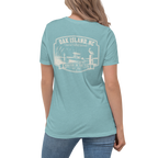 Oak Island, NC - Rooted in the Tide - Women's Relaxed T-Shirt
