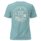 Oak Island, NC - Two Towns, One Island - Women's Relaxed T-Shirt