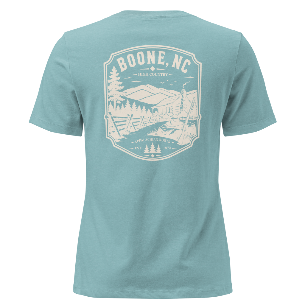 Boone NC - High Country- Women's Relaxed T-Shirt