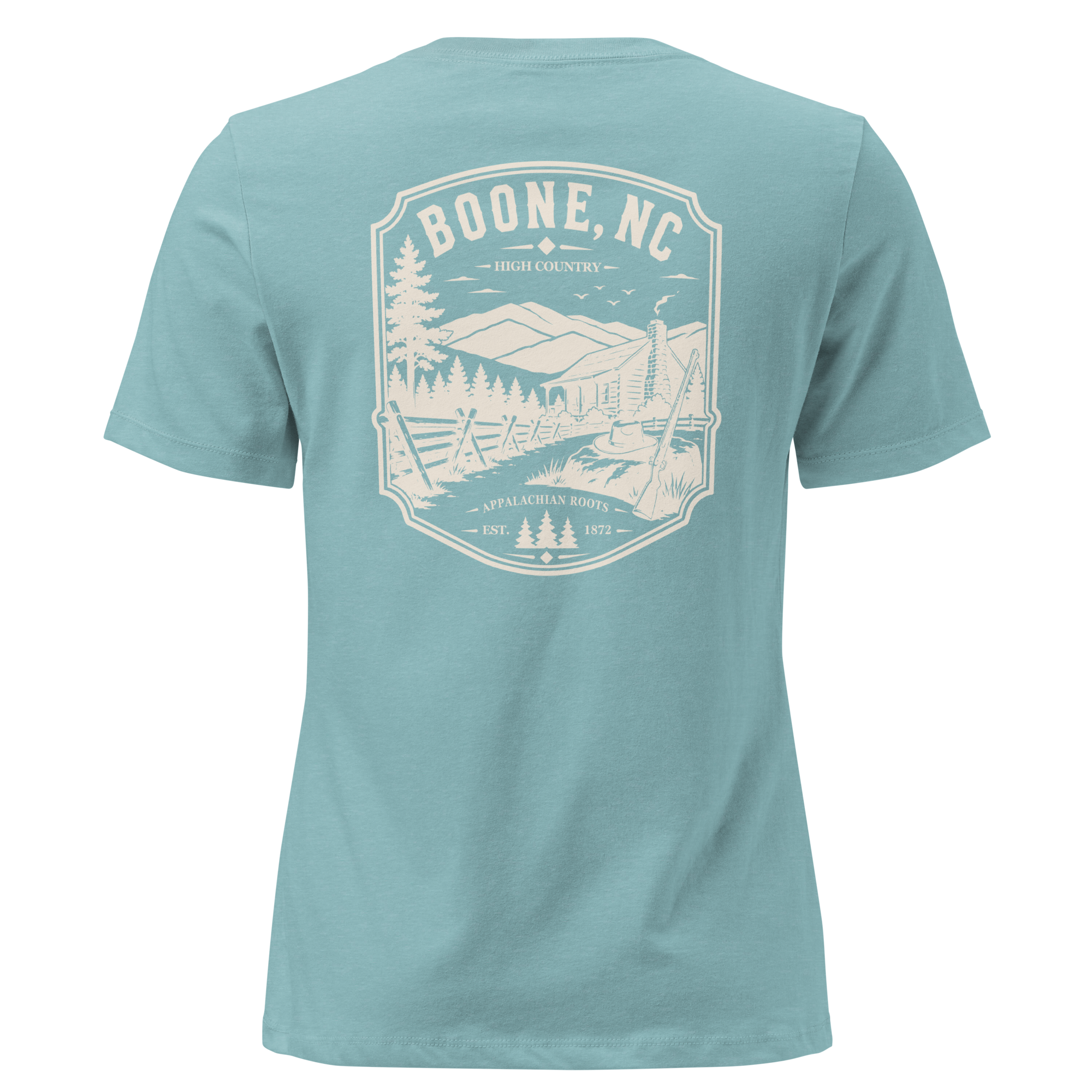 Boone NC - High Country- Women's Relaxed T-Shirt