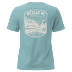 Dudley, NC - Built Along the Line - Women's Relaxed T-Shirt