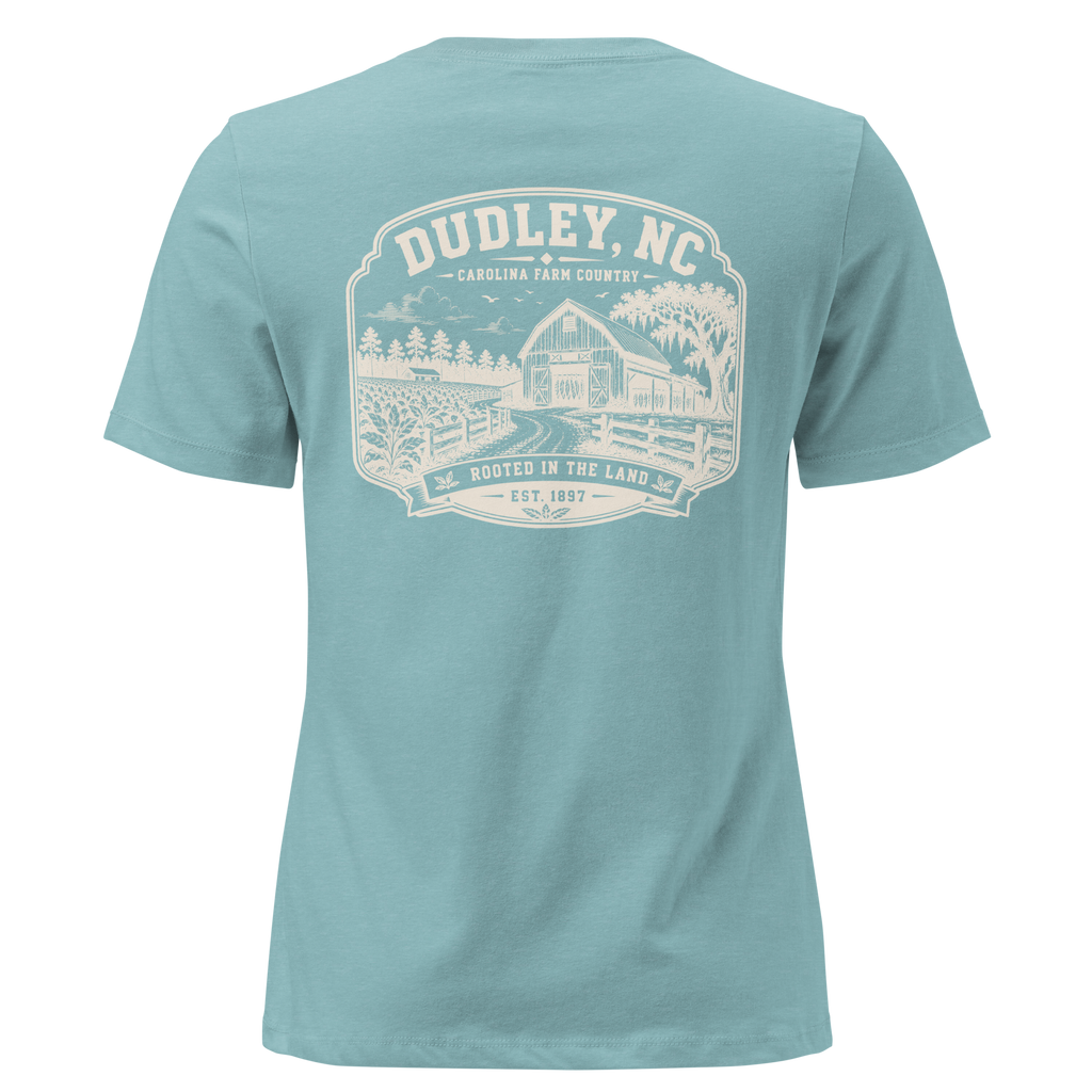 Dudley, NC - Farm Country - Women's Relaxed T-Shirt