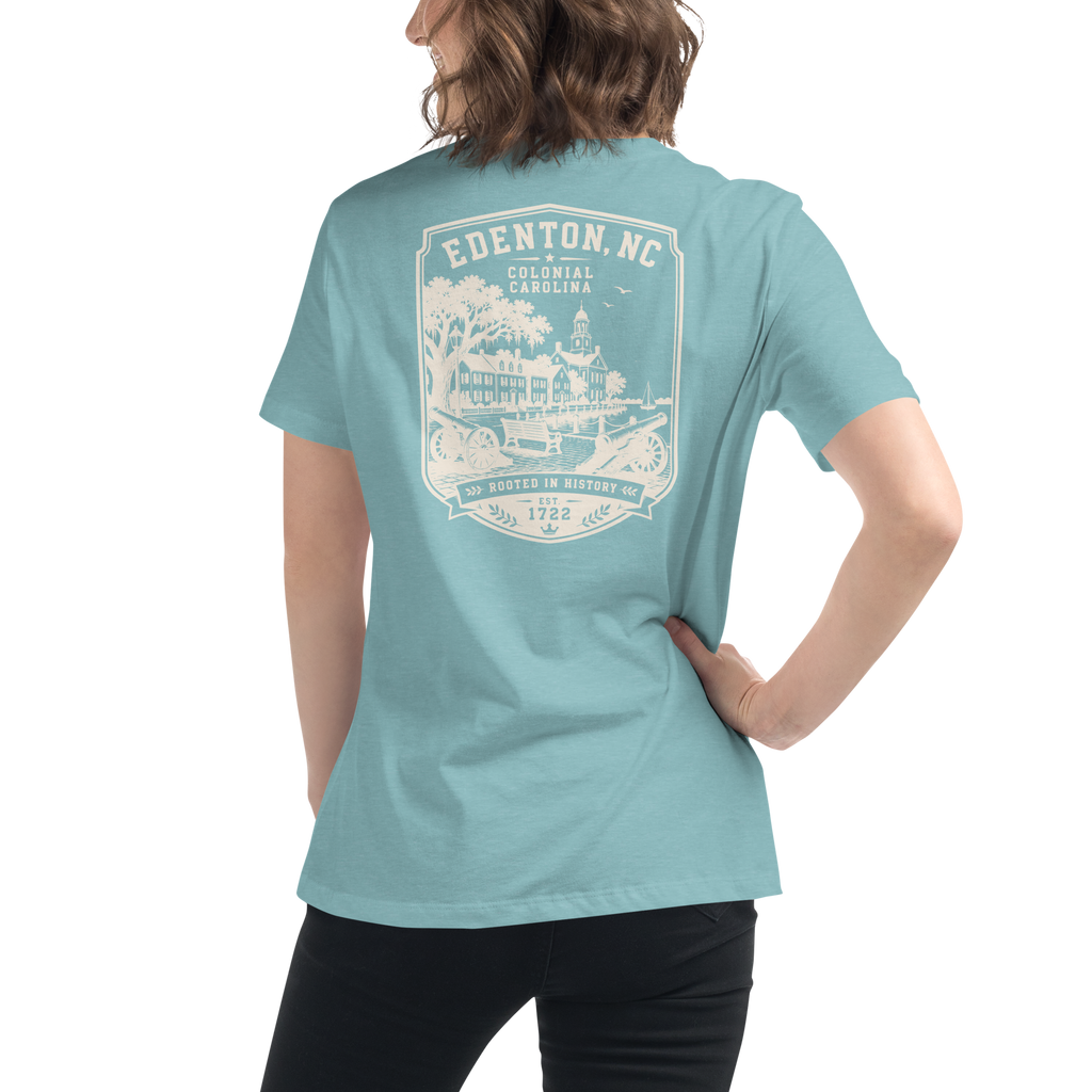 Edenton, NC - Colonial Carolina - Women's Relaxed T-Shirt
