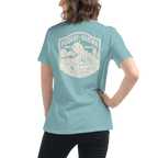 Fuquay Varina NC - Two Towns- Women's Relaxed T-Shirt