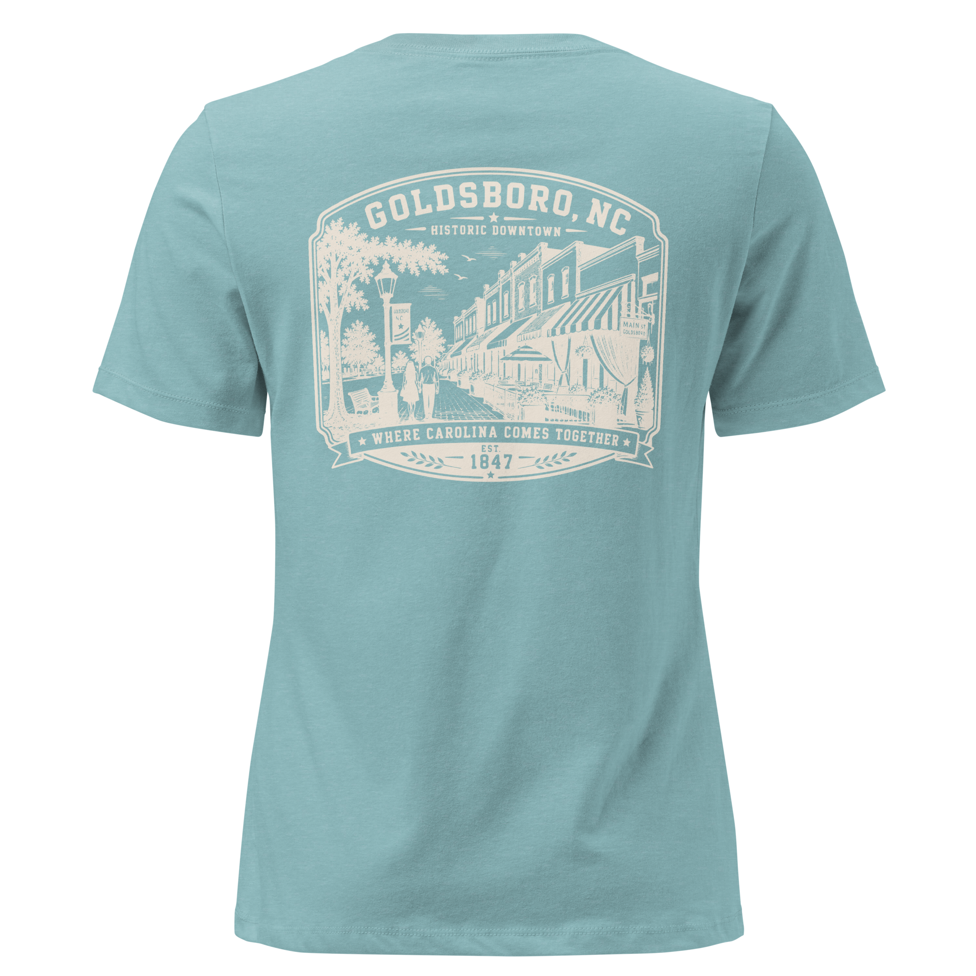 Goldsboro, NC - Downtown - Women's Relaxed T-Shirt