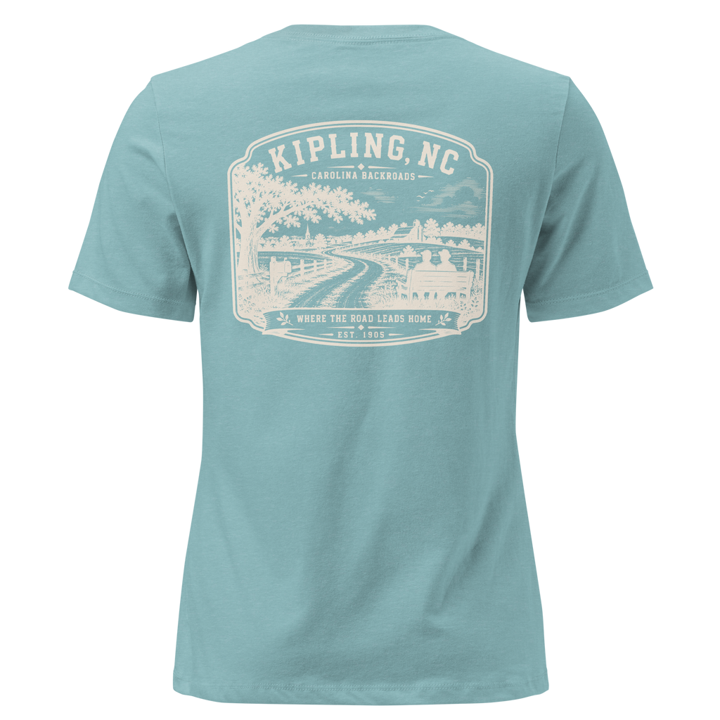 Kipling, NC - The Backroads - Women's Relaxed T-Shirt