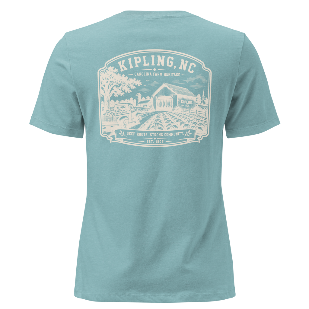 Kipling, NC - Farm Heritage - Women's Relaxed T-Shirt