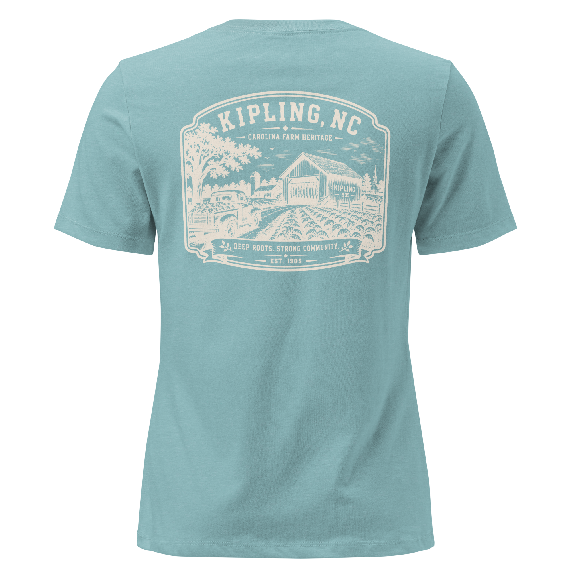 Kipling, NC - Farm Heritage - Women's Relaxed T-Shirt