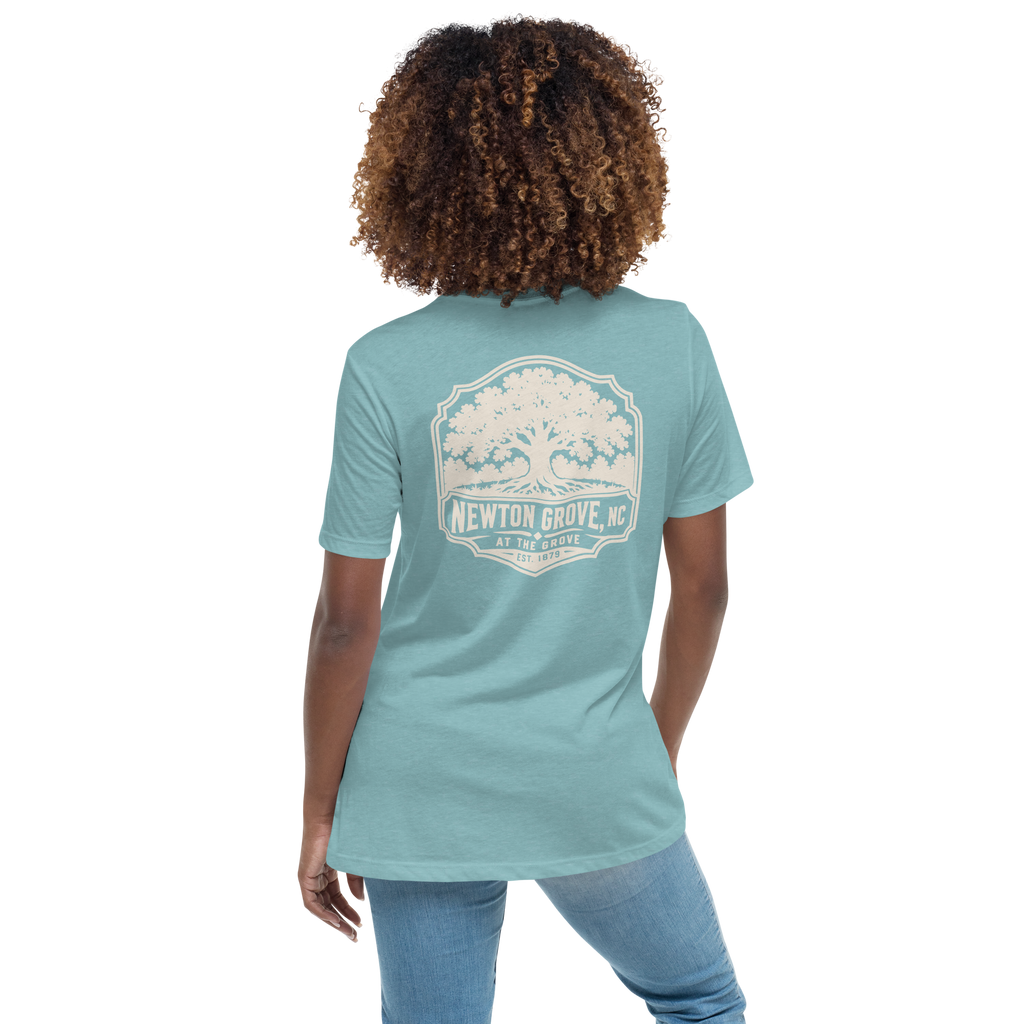 Newton Grove NC - At the Grove- Women's Relaxed T-Shirt