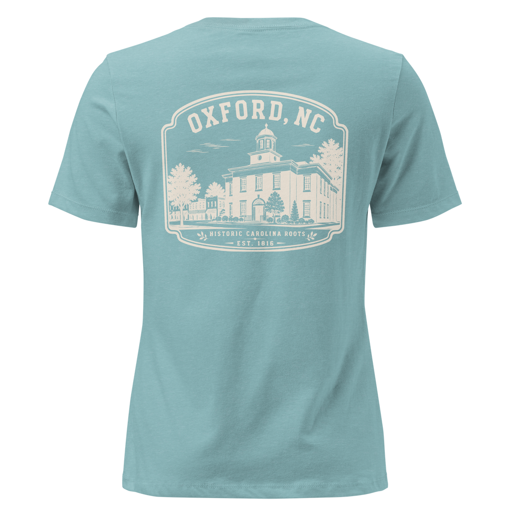 Oxford NC - Historic Courthouse - Women's Relaxed T-Shirt