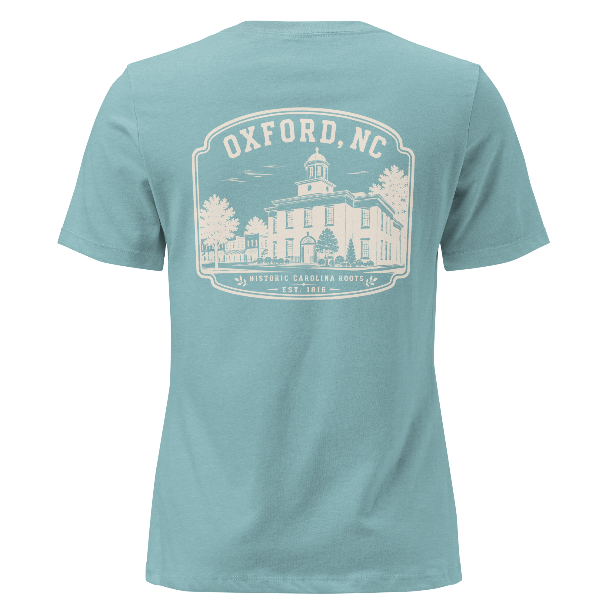 Oxford NC - Historic Courthouse - Women's Relaxed T-Shirt