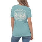 Roseboro NC - Leopard Country- Women's Relaxed T-Shirt