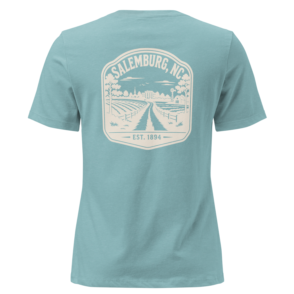 Salemburg NC - Faith, Family, Farming- Women's Relaxed T-Shirt