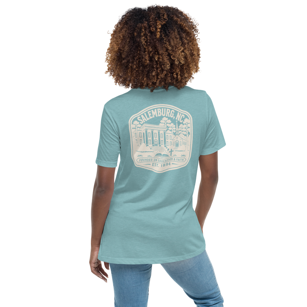Salemburg NC - Faith & Education- Women's Relaxed T-Shirt