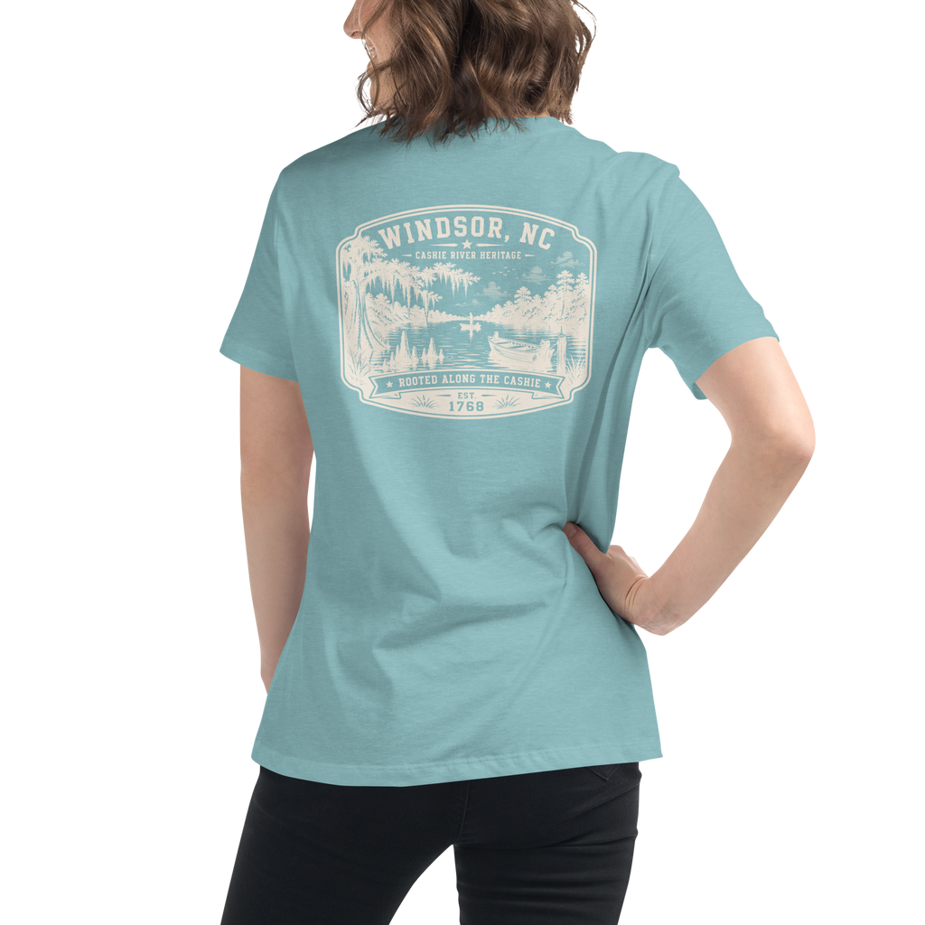 Windsor, NC - The Cashie River - Women's Relaxed T-Shirt