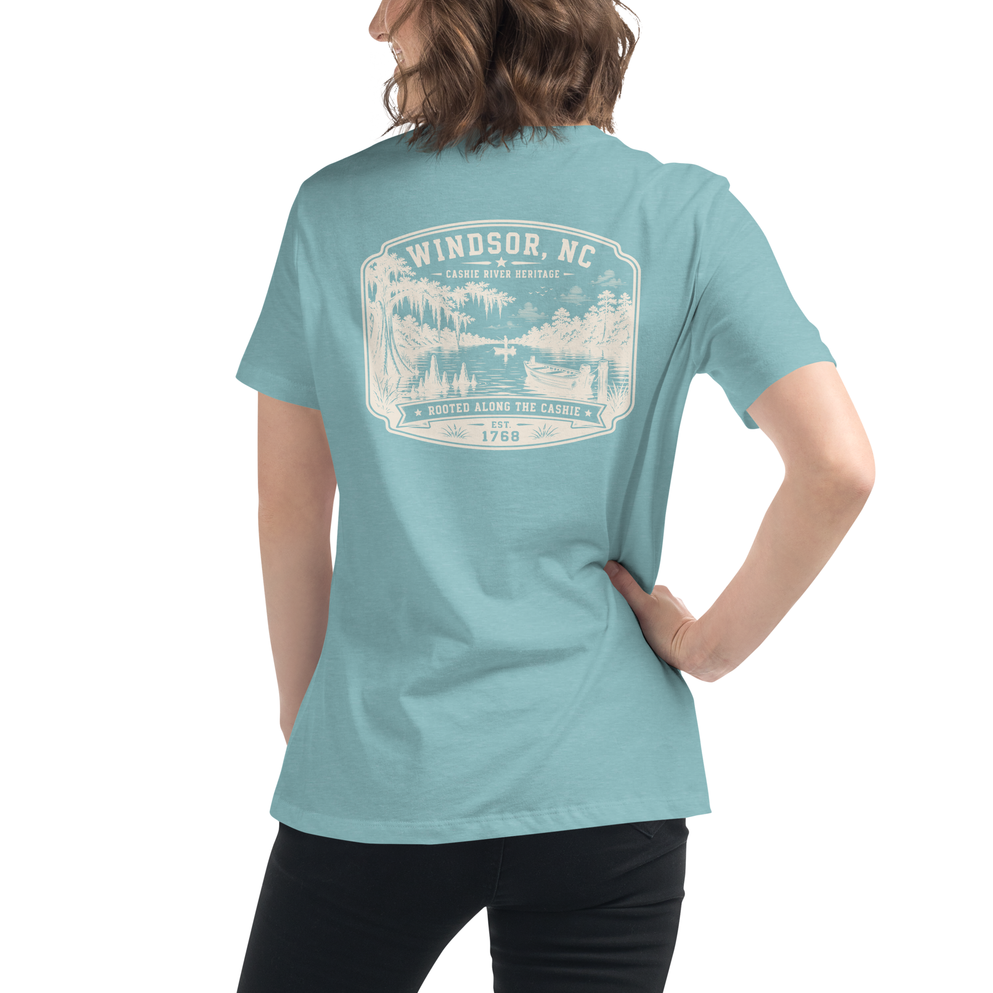 Windsor, NC - The Cashie River - Women's Relaxed T-Shirt