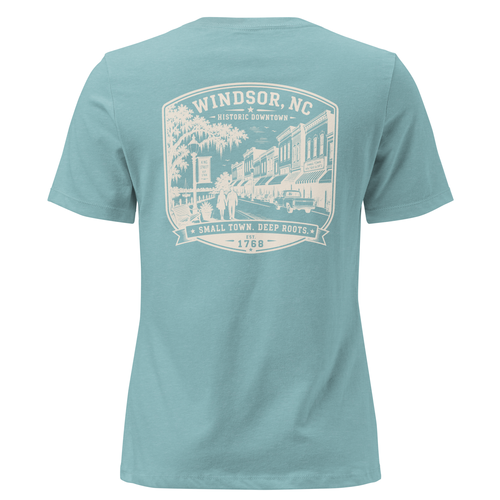 Windsor, NC - Downtown Windsor - Women's Relaxed T-Shirt