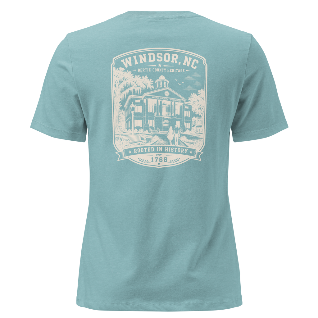 Windsor, NC - Bertie County Heritage - Women's Relaxed T-Shirt