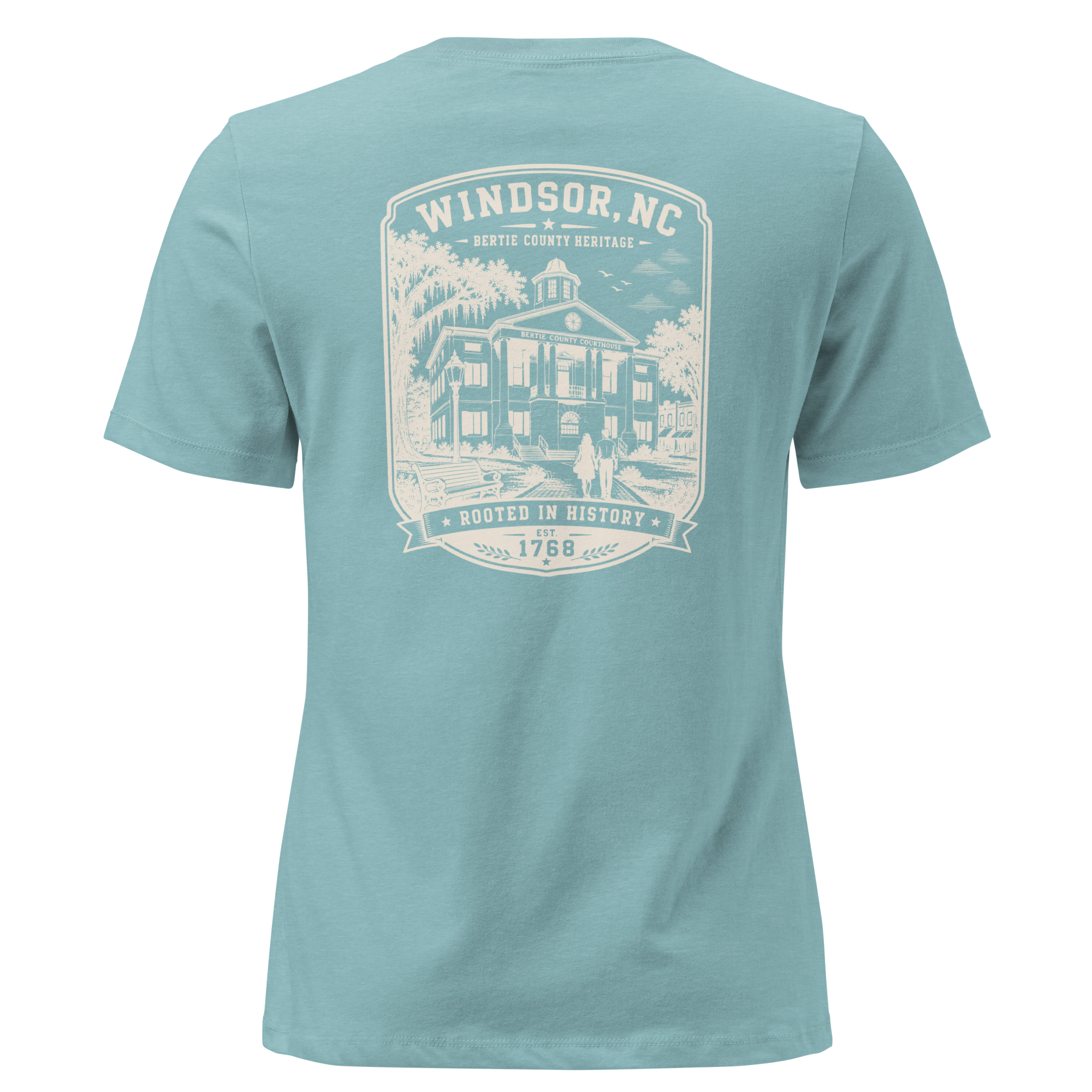 Windsor, NC - Bertie County Heritage - Women's Relaxed T-Shirt