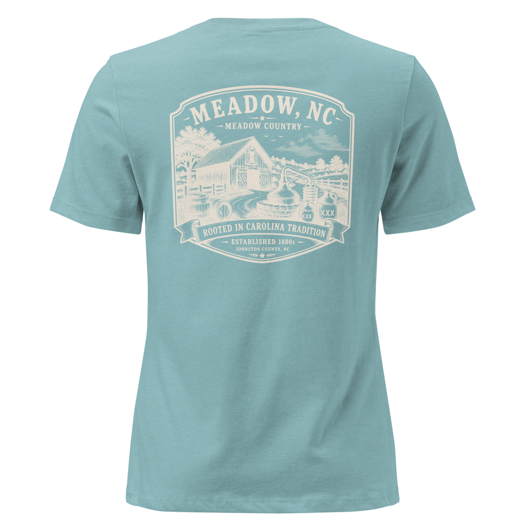 Meadow, NC - Carolina Tradition - Women's Relaxed T-Shirt