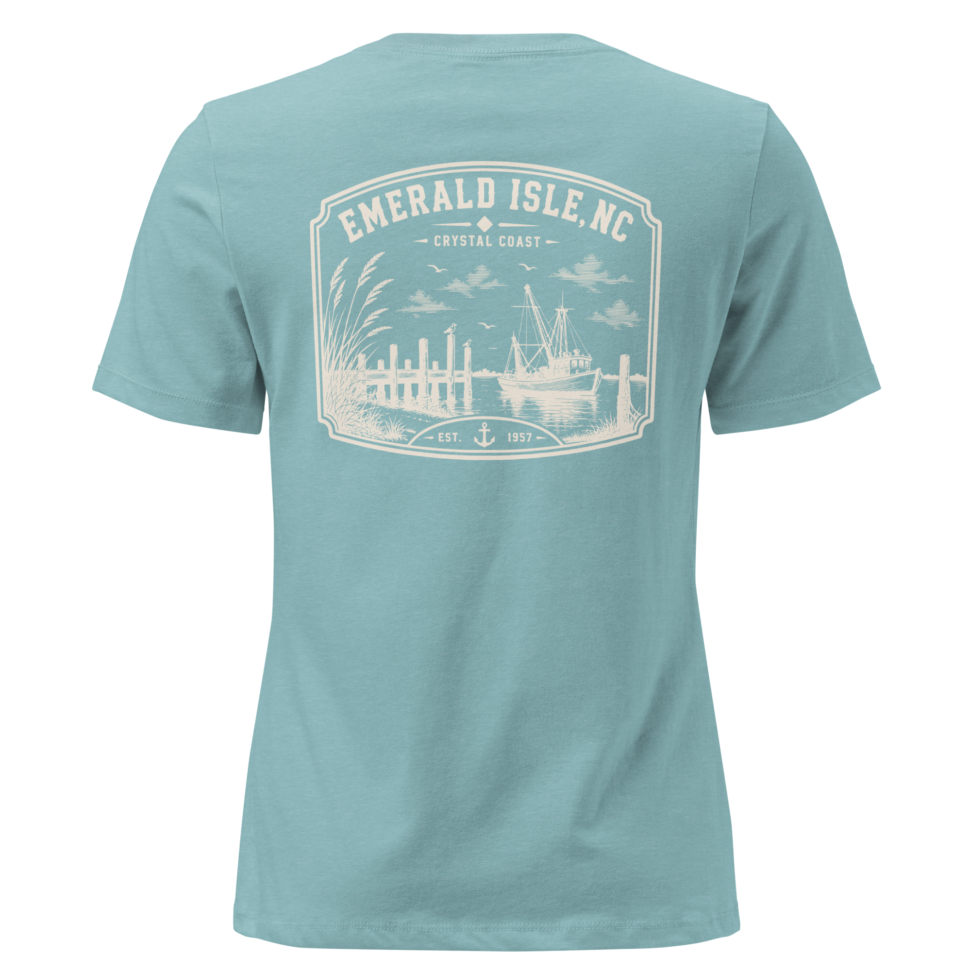 Emerald Isle NC - The Crystal Coast - Women's Relaxed T-Shirt
