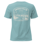 Emerald Isle NC - Surf, Fish, Repeat - Women's Relaxed T-Shirt