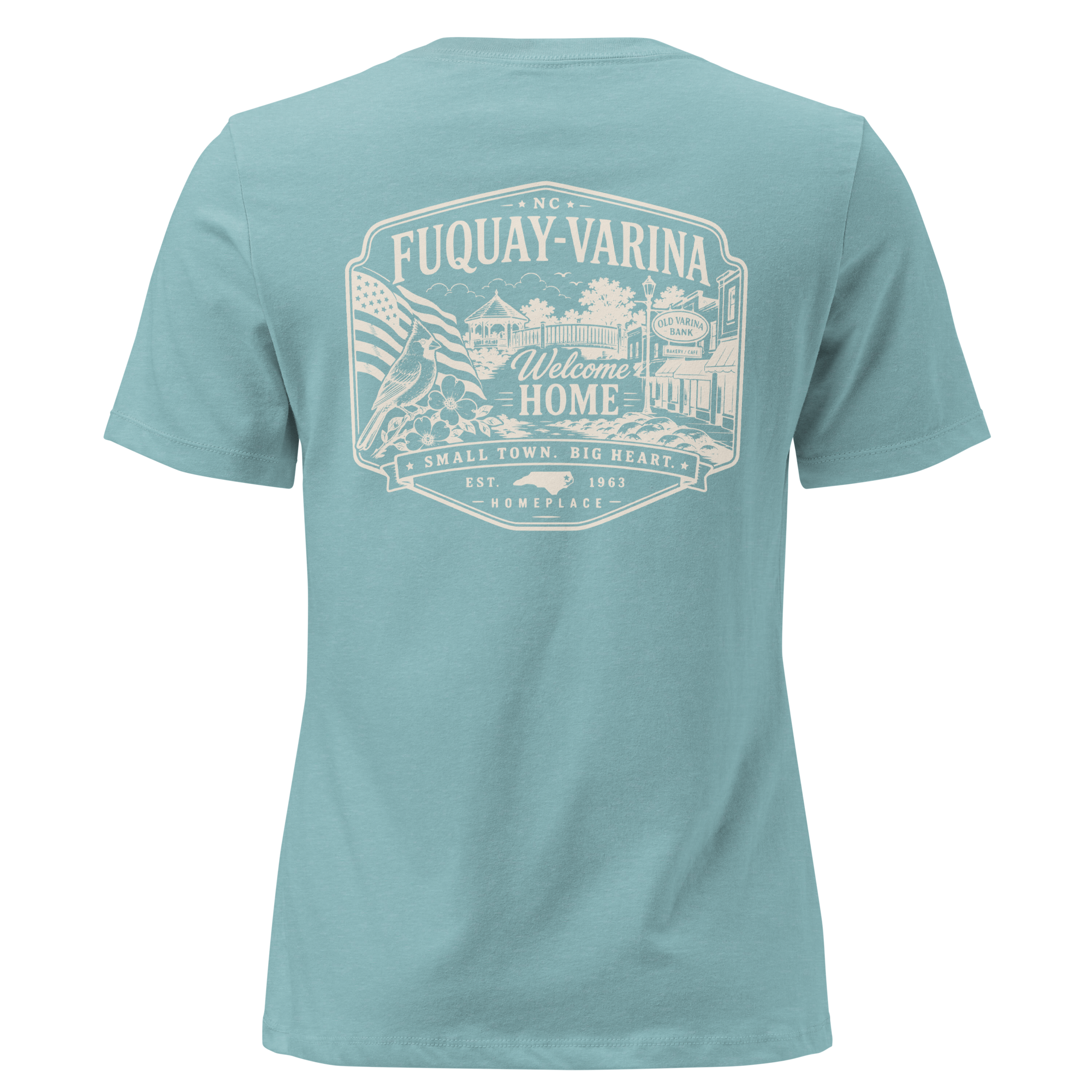 Fuquay-Varina, NC - Welcome Home - Women's Relaxed T-Shirt