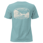 Broadway, NC - Faith, Family, Community - Women's Relaxed T-Shirt