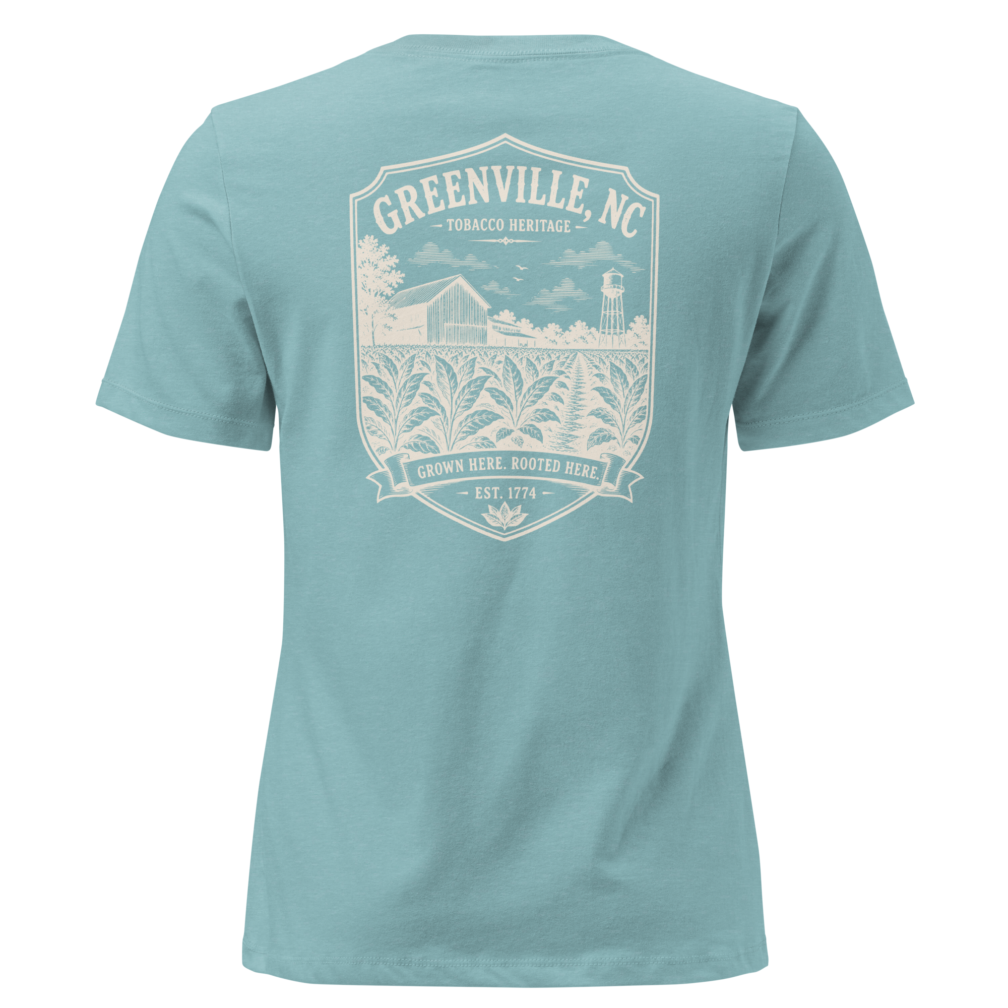 Greenville, NC - Tobacco Heritage - Women's Relaxed T-Shirt