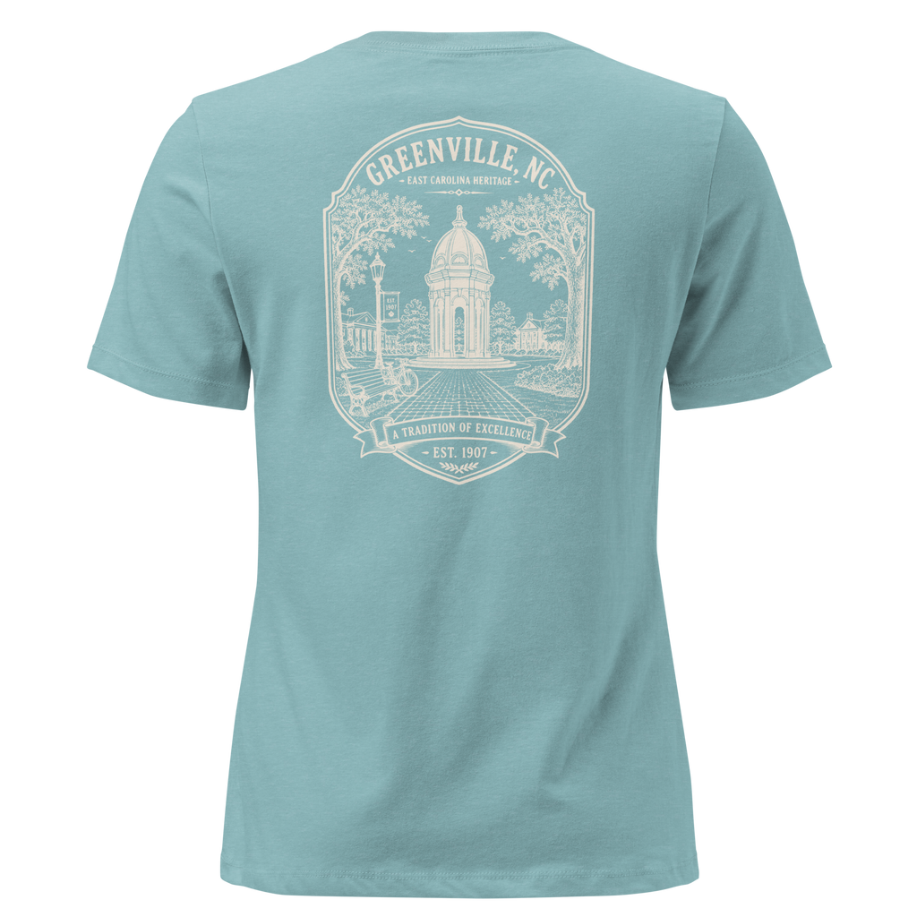 Greenville, NC - East Carolina - Women's Relaxed T-Shirt