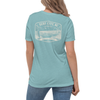 Surf City, NC - Surf Heritage - Women's Relaxed T-Shirt