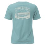 Surf City, NC - Surf Heritage - Women's Relaxed T-Shirt