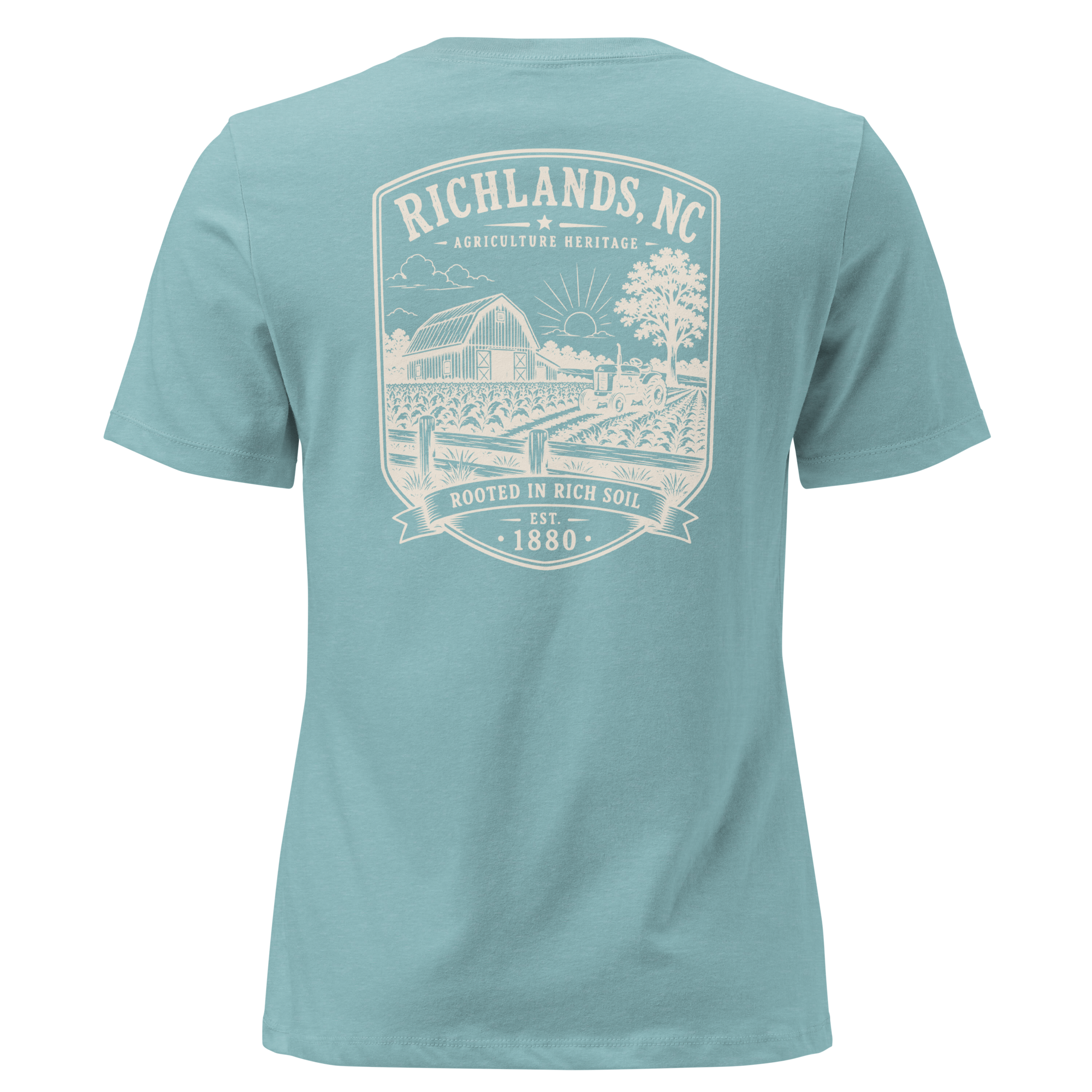 Richlands, NC - Rooted in Rich Soil - Women's Relaxed T-Shirt