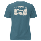 Stedman, NC - Stedman Stagecoach Town- Women's Relaxed T-Shirt