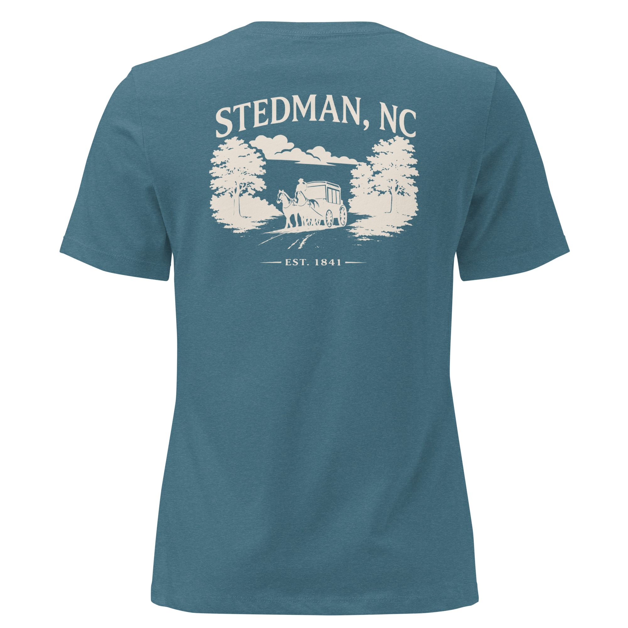 Stedman, NC - Stedman Stagecoach Town- Women's Relaxed T-Shirt